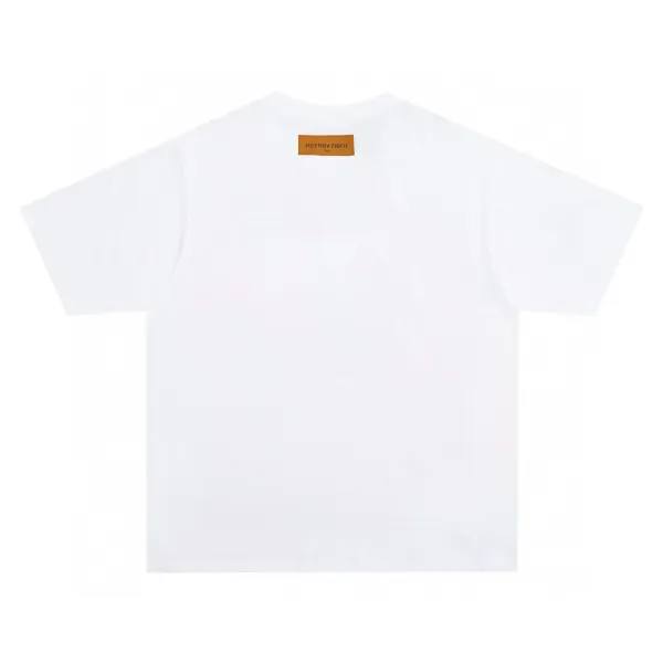 Louis Vuitton Graffiti Print White T-Shirt - 8