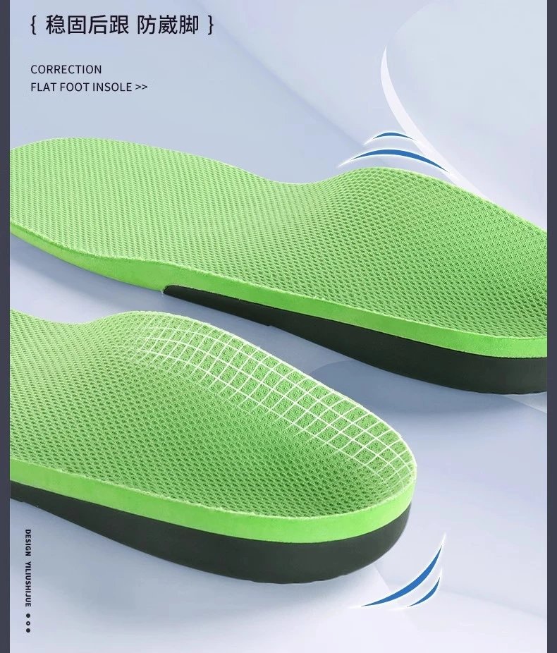 Design RECTIFIES Green Orthotic Insole with Arch Support Shoes - 14