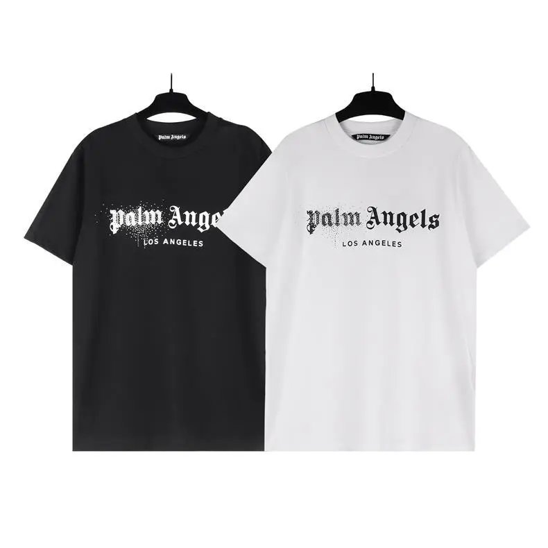 Palm Angels Logo Print T-Shirt Black / White / Blue / Yellow / Neon Green - 11