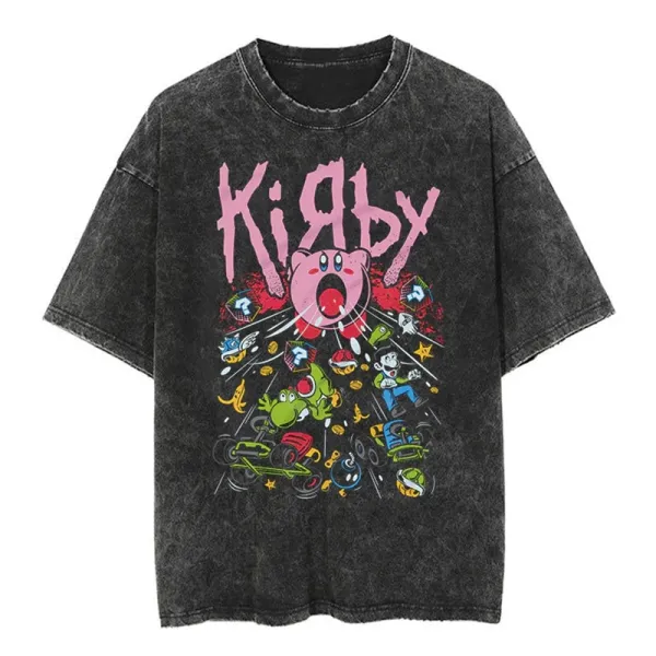 Hellstar Studios Unohara Acid Wash Black T-Shirt - 24