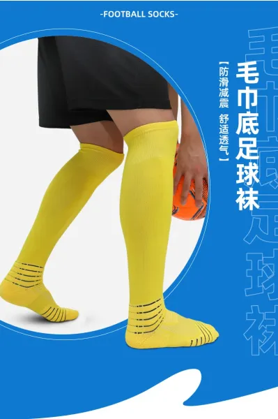 Design Knee-High Compression Socks Neon Green - 6