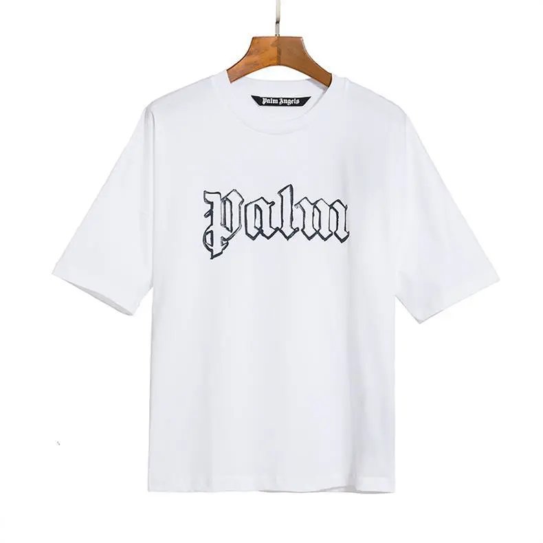 Palm Angels Logo Print T-Shirt Black / White / Blue / Yellow / Neon Green - 30