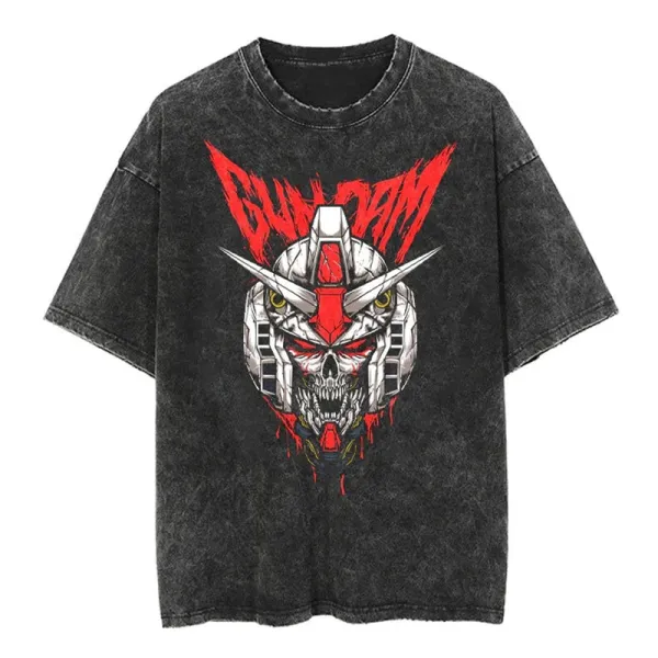 Hellstar Studios Unohara Acid Wash Black T-Shirt - 36
