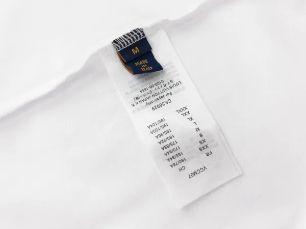Louis Vuitton Graffiti Print White T-Shirt - 20