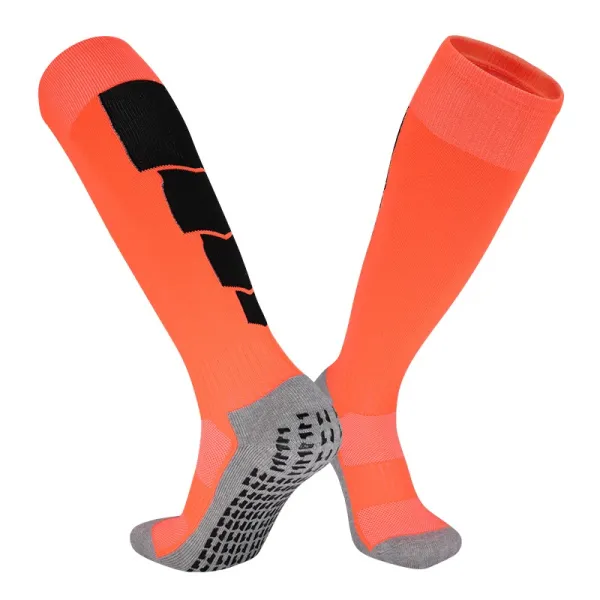 Design Performance Knee-High Socks Orange / Black / Gray - 1