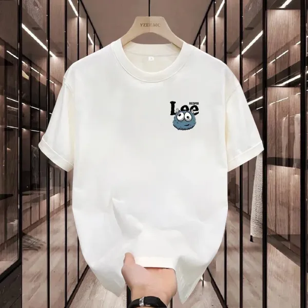 Design Lee Redpoh Cartoon Graphic White T-Shirt T-Shirts - 8