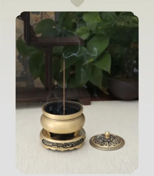 Design Bronze Carved Landscape Base Stand Accessories - 8