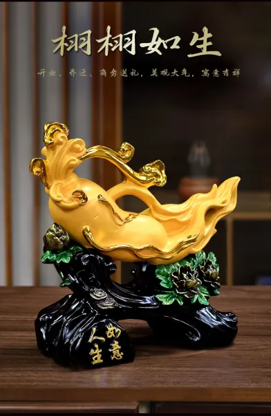 Design Golden Koi Ornament Accessories - 4