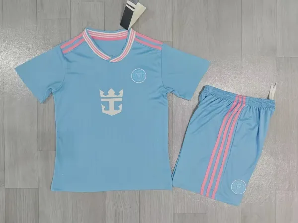 FC Barcelona x Spotify 2024 Third Kit Beige Jersey and Black Shorts Set - 11