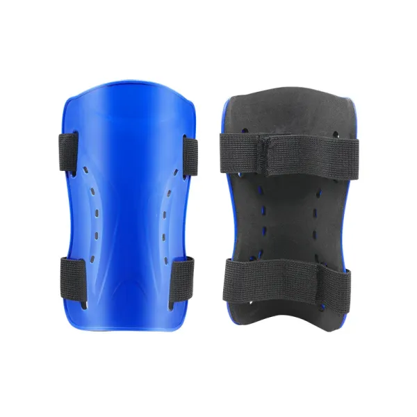 Design Shin Guards Blue Black Sport Protection Gear Activewear - 1