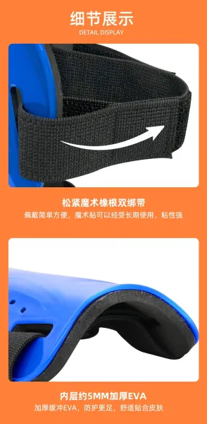 Design Shin Guard Black Protective Gear Activewear - 9