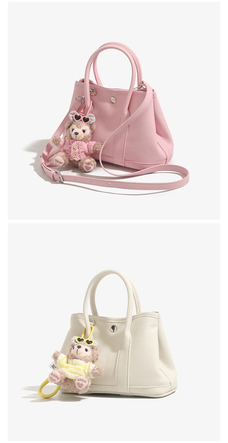 Disney x Sanrio Duffy the Disney Bear Pink Tote Handbag - 20