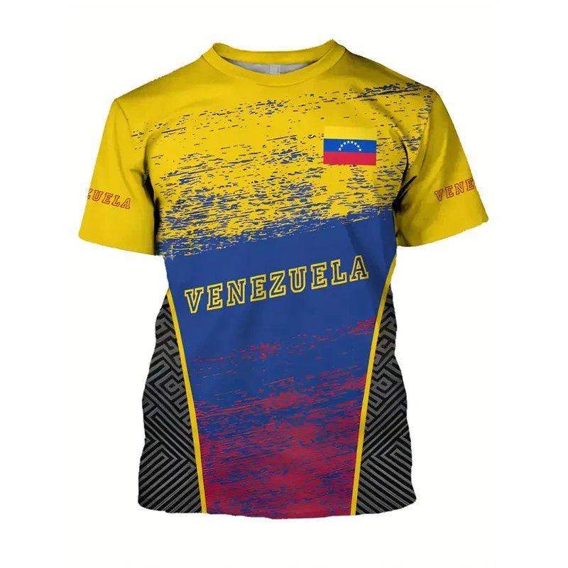 Design Venezuela National Bird Graphic T-Shirt Multicolor T-Shirts - 9