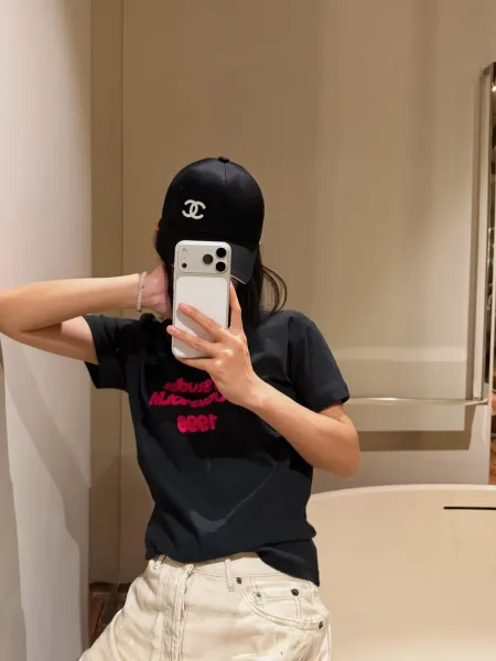 Acne Studios Heart Logo Oversized T-Shirt Pink - 13