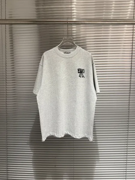 Acne Studios Heart Logo Oversized T-Shirt Pink - 40