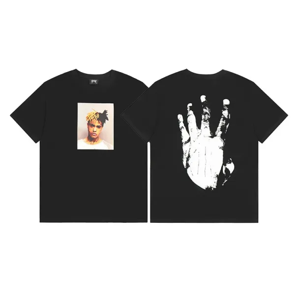 Design Skull Graphic T-Shirt White - 6