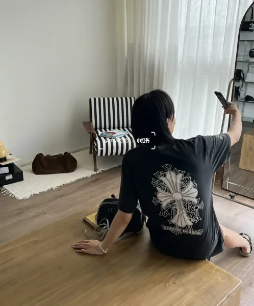 Chrome Hearts Cross Motif Black T-Shirt - 14
