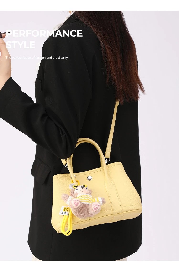 Disney x Sanrio Duffy the Disney Bear Pink Tote Handbag - 15