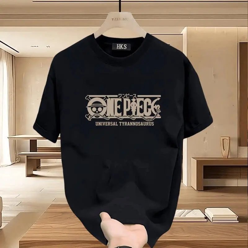 Design One Piece Tyrannosaurus Comic Print White T-Shirt T-Shirts - 3