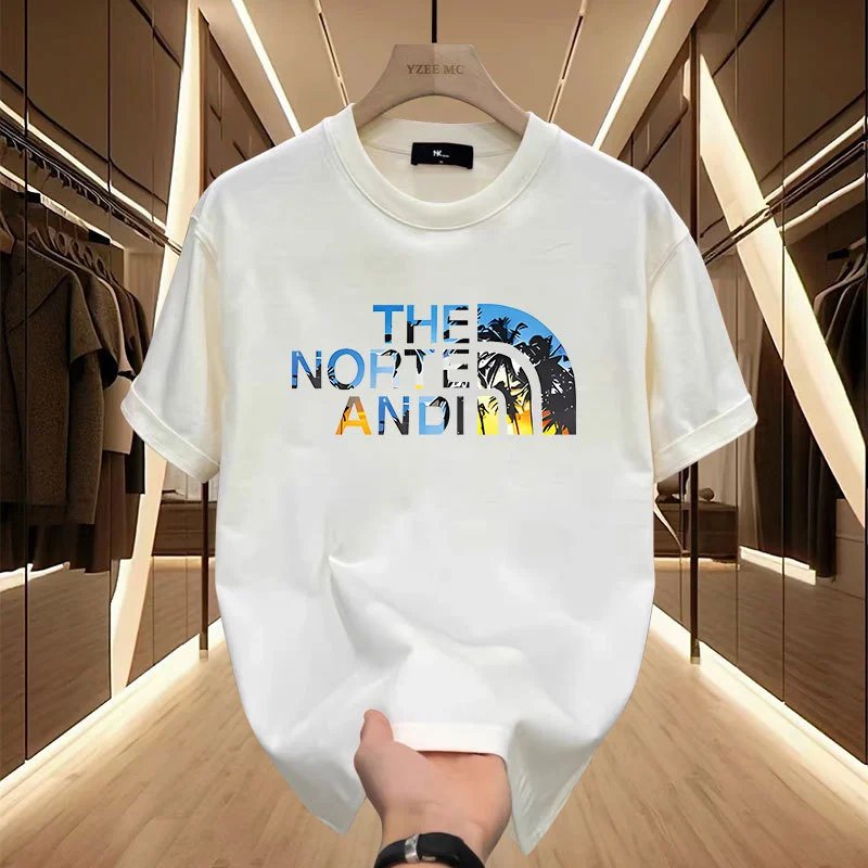 The North Face Tropical Print Graphic T-Shirt White - 11