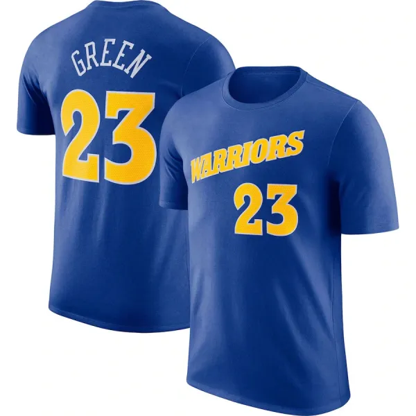 Golden State Warriors Draymond Green #23 Jersey T-Shirt Royal Blue - 1