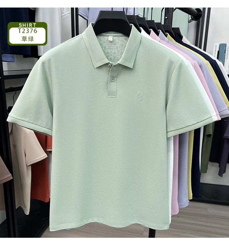 Polo Ralph Lauren Classic Fit Pique Polo Shirt Mint Green - 38