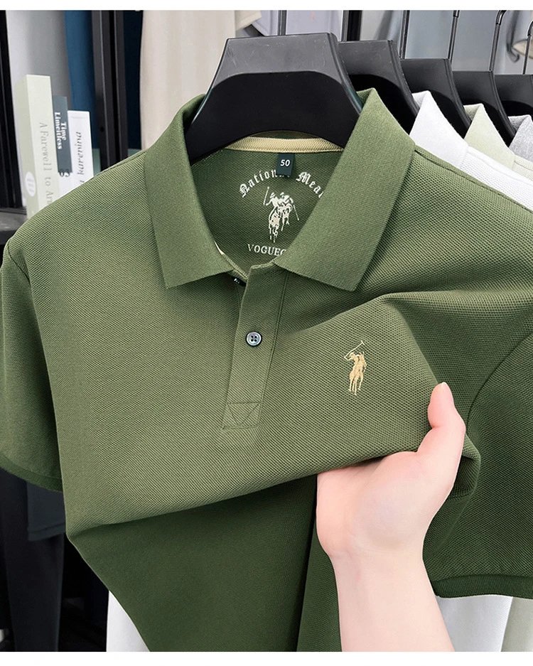 Polo Ralph Lauren Classic Fit Piqué Polo White Polo Shirt - 18