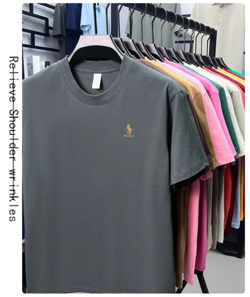 Polo Ralph Lauren Classic Polo Pony Embroidered Black T-Shirt - 33