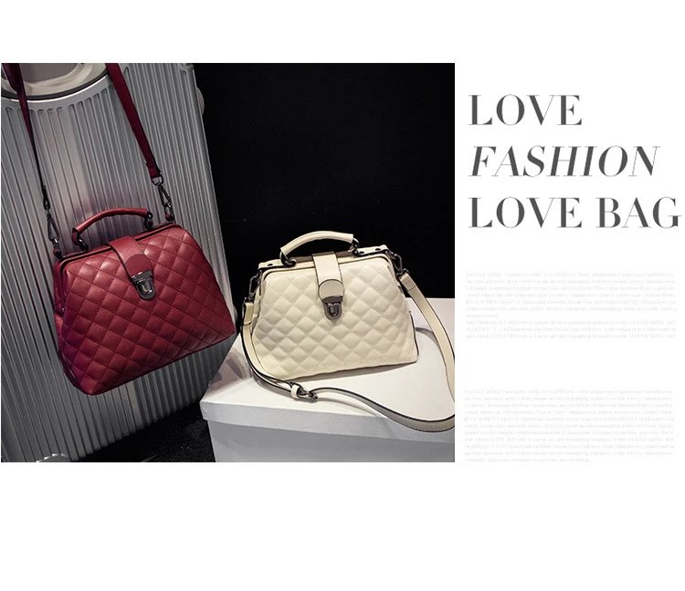 Design Celine Quilted Doctor Bag Burgundy Handbag Handbags - 13