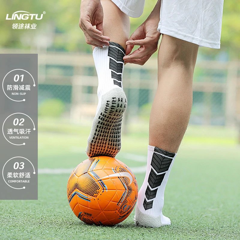 Design Performance Grip Socks Black / Gray - 6