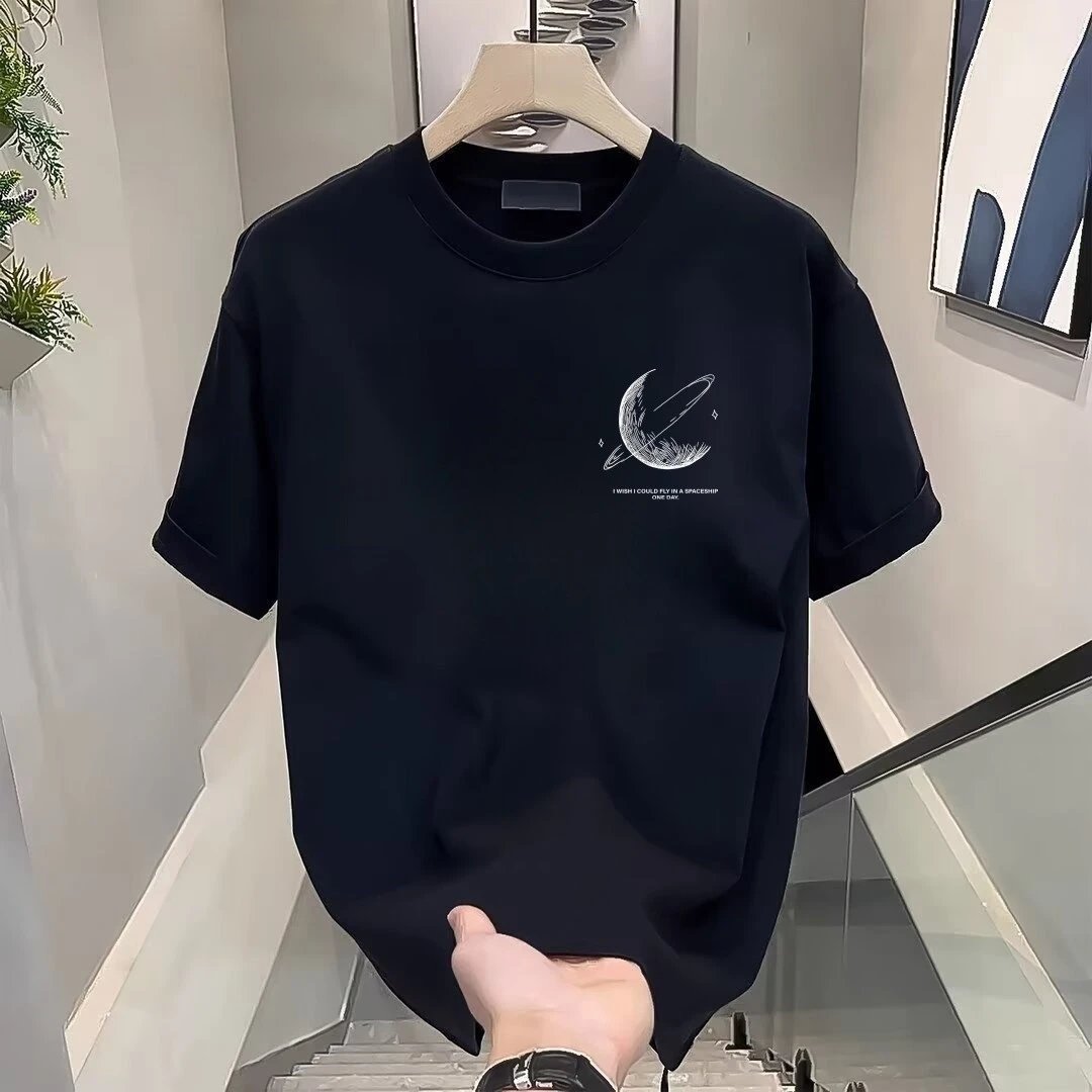 Design NY Logo Graphic Print Black T-Shirt - 11