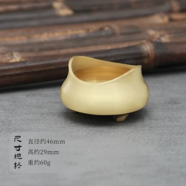 Design Bronze Incense Burner Gold Accessories - 1