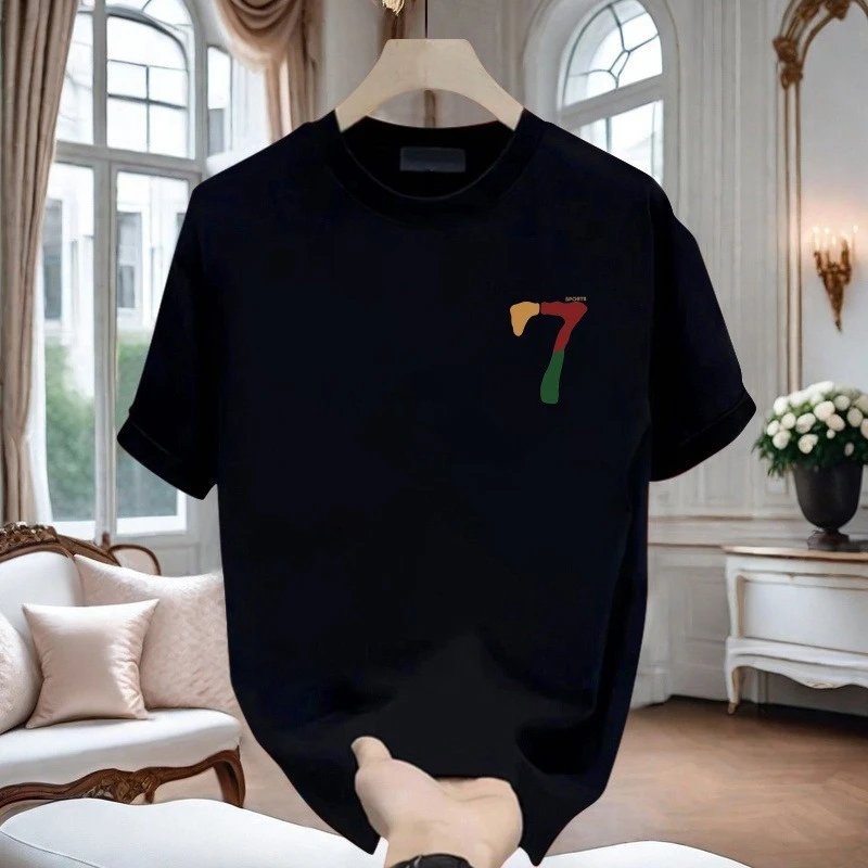 Design NY Logo Graphic Print Black T-Shirt - 15