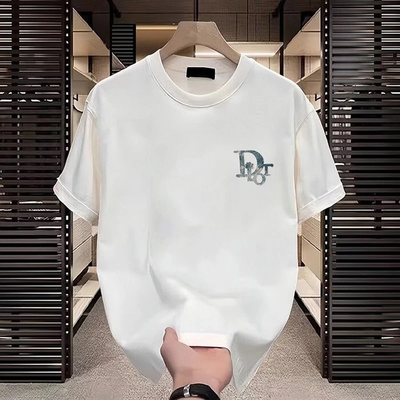 Dior Oblique Floral Print Black T-Shirt - 10