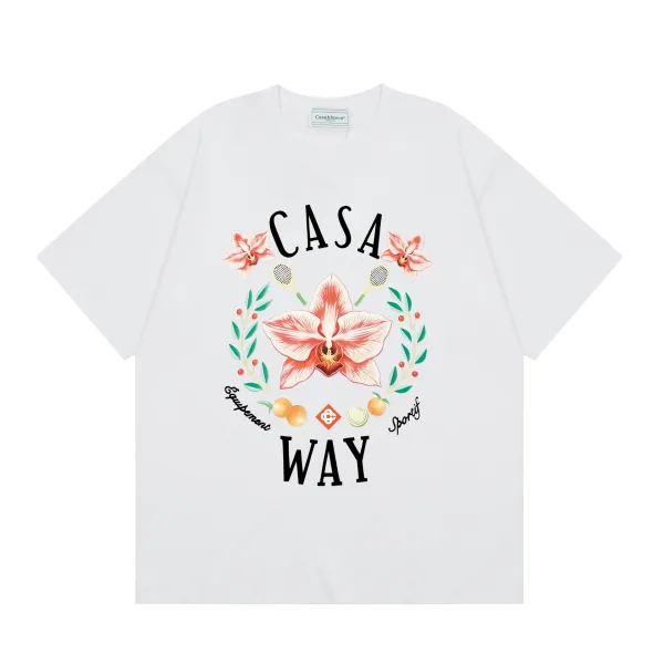 Casablanca Casa Blanca Archway Graphic T-Shirt White - 10