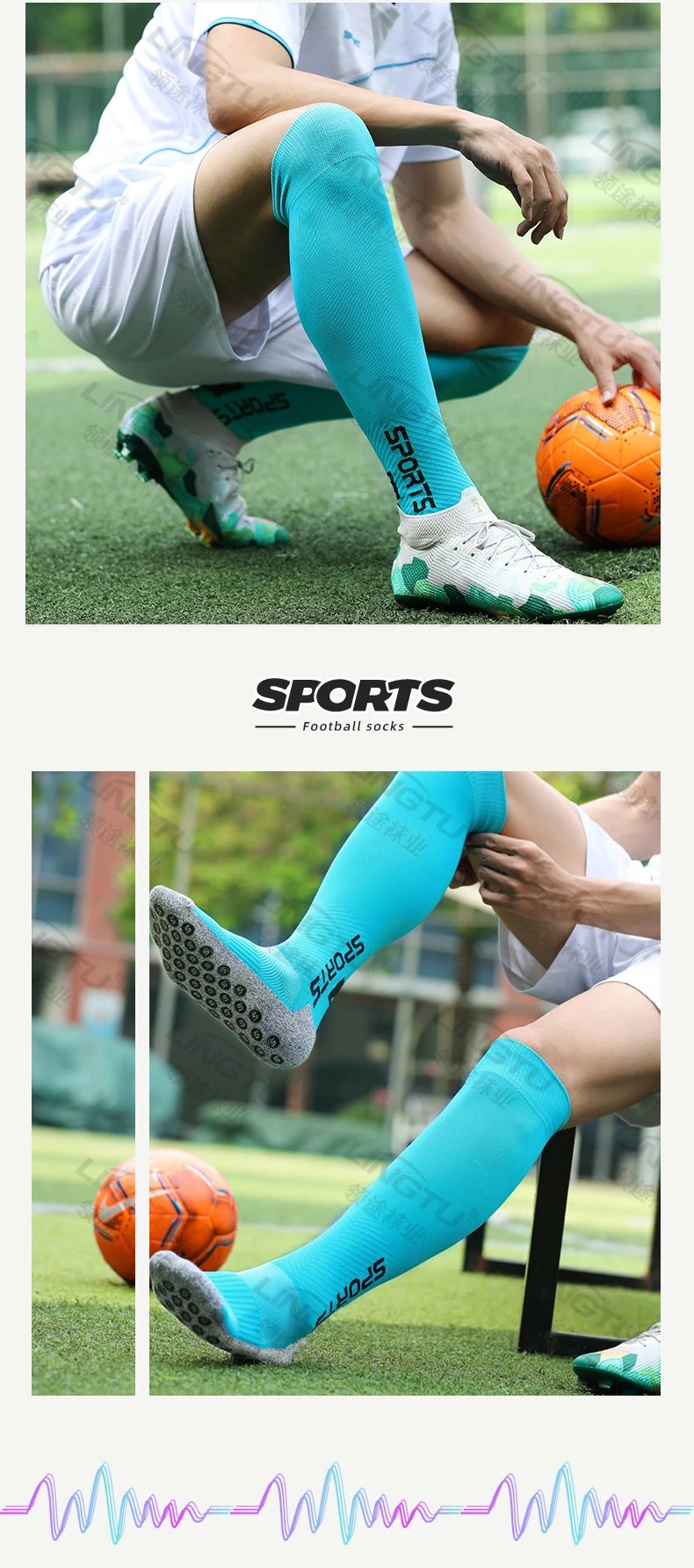 Design Sports Compression Socks Black / Gray - 14