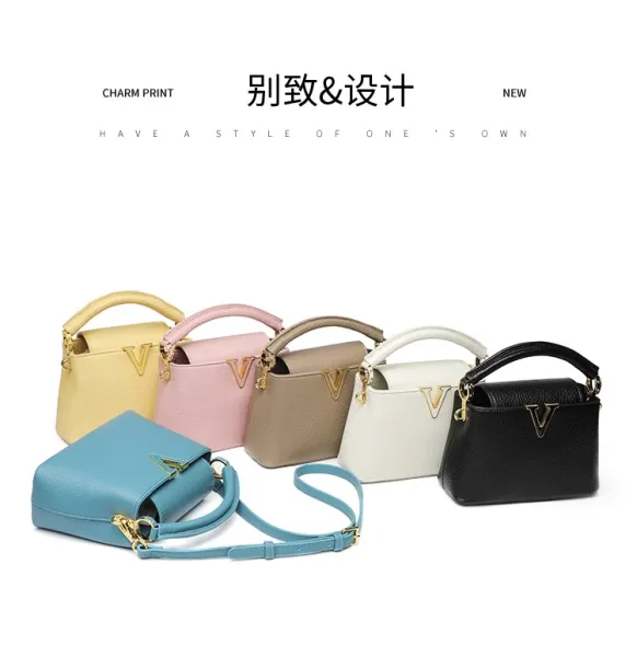 Valentino VLogo Mini Top Handle Bag Pink Handbag - 6