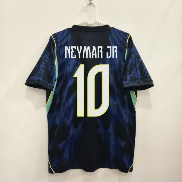 Paris Saint-Germain Neymar Jr 2018 FIFA World Cup Away Jersey Navy Blue - 9