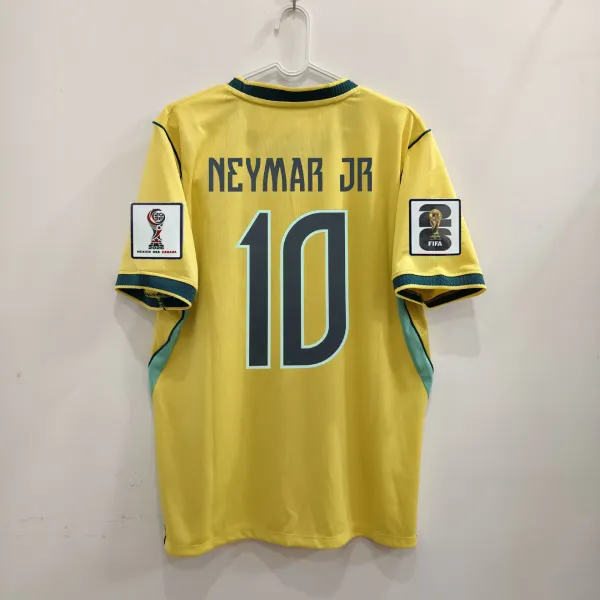 Paris Saint-Germain Neymar Jr 2018 FIFA World Cup Away Jersey Navy Blue - 3