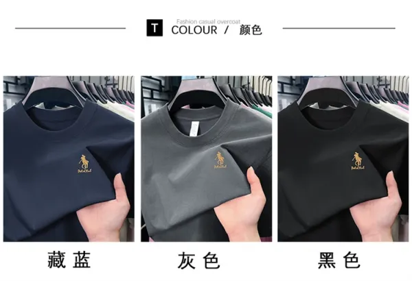 Polo Ralph Lauren Classic Polo Pony Embroidered Black T-Shirt - 9