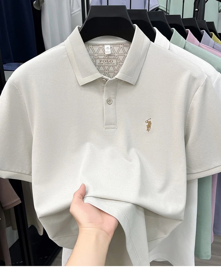 Polo Ralph Lauren Classic Fit Pique Polo Shirt Mint Green - 24