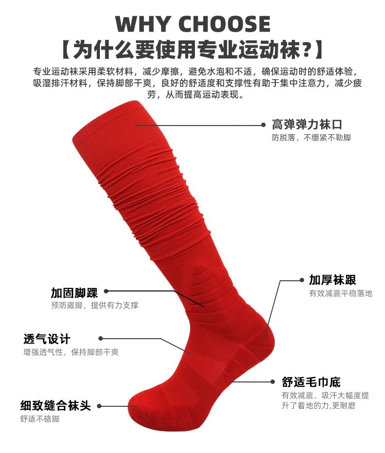 Design Knee-High Socks Royal Blue Socks - 9