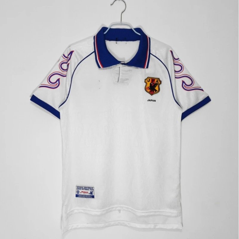 Japan Football Association Japan National Team 1998 Away Jersey White Jersey