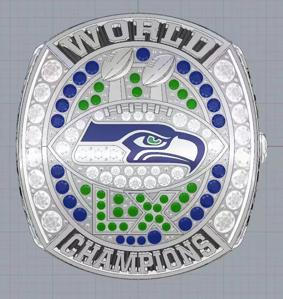 2026 Seahawks Championship Ring photo 3