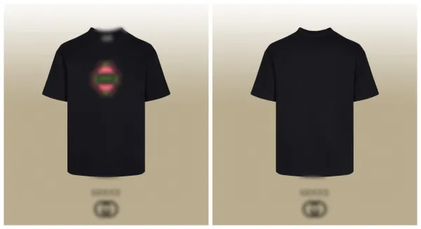 Gucci Leopard Cat Graphic Black T-Shirt - 9