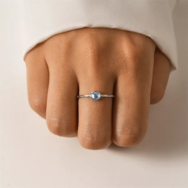 Design S925 Sterling Silver Multi-Stone Cluster Ring Silver Jewelry - 32