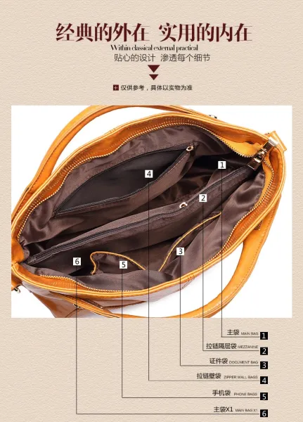 Design Patent Leather Hobo Bag Black Handbag - 40