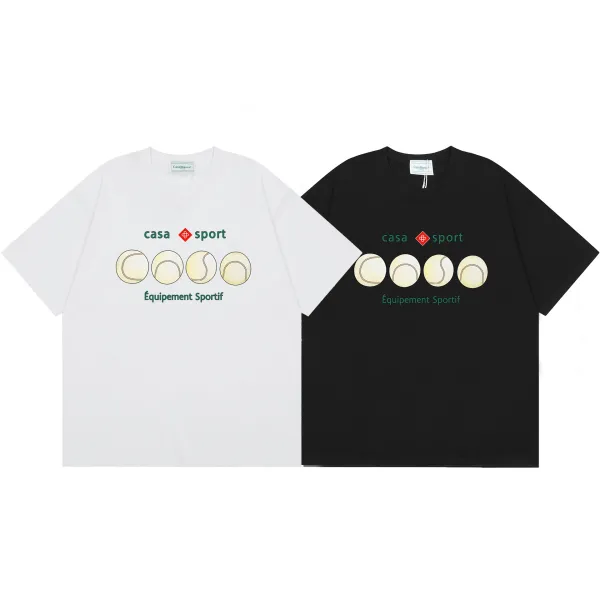 Casablanca Cactus Print Oversized T-Shirt White - 3