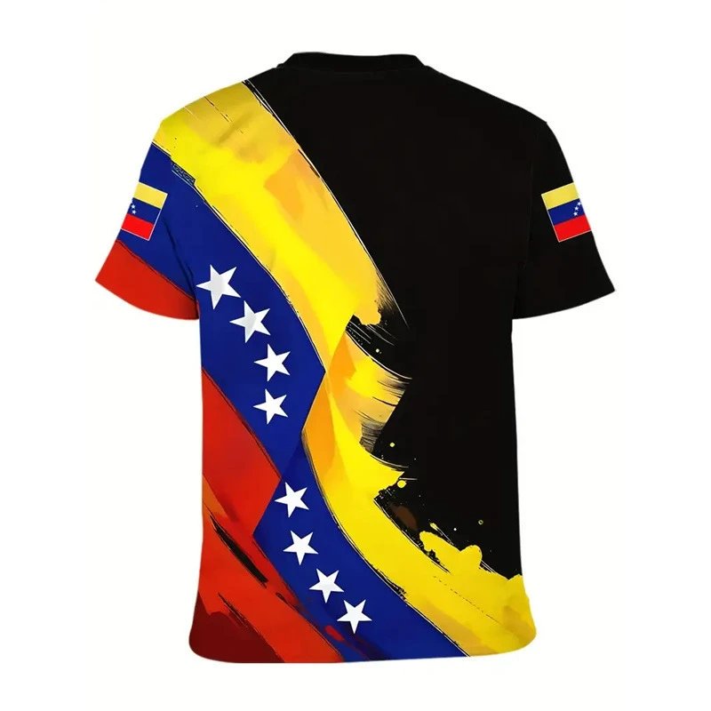 Design Venezuela National Bird Graphic T-Shirt Multicolor T-Shirts - 2