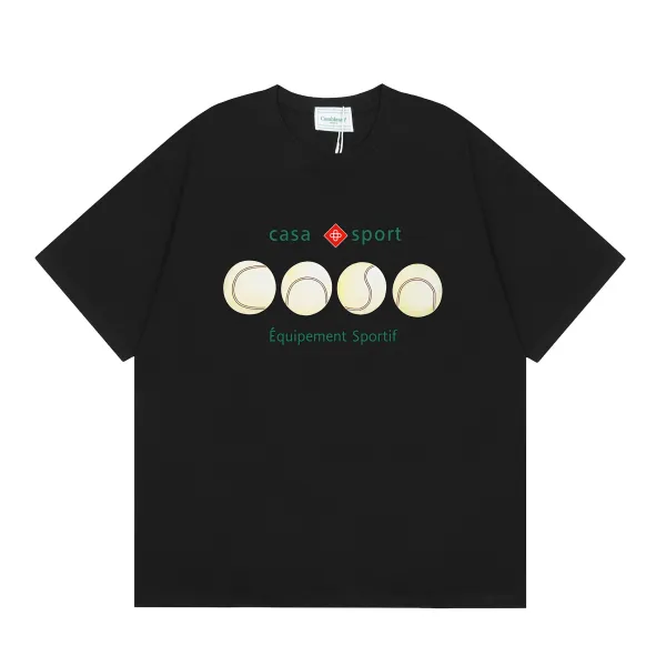 Casablanca Cactus Print Oversized T-Shirt White - 5